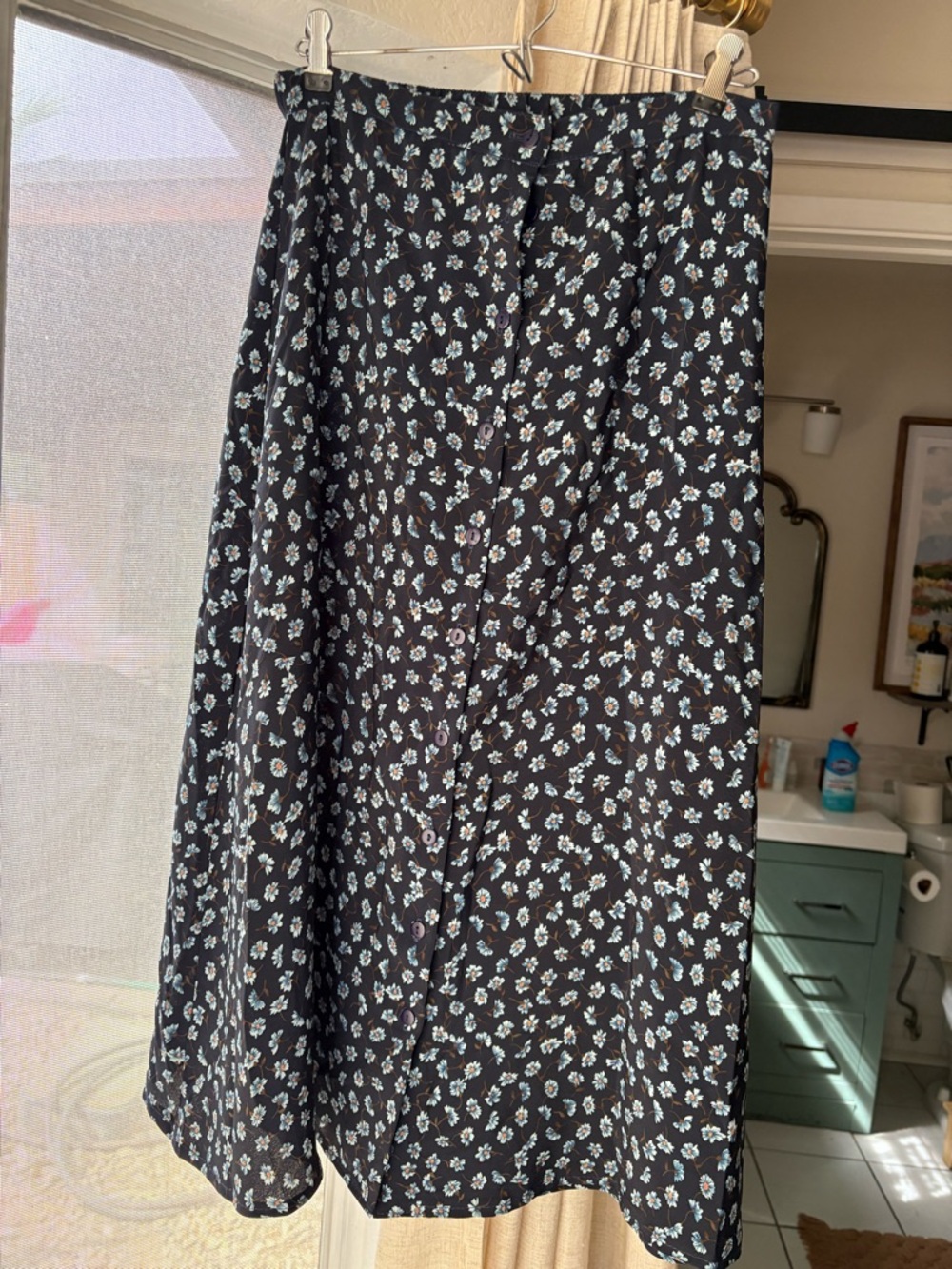 Sostanza Floral Midi Skirt